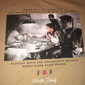 hustle daily Shirts - Hustle Daily x Hasta Muerte collab Tee STREETWEAR hustle daily Shirts - Hustle Daily x Hasta Muerte collab Tee STREETWEAR